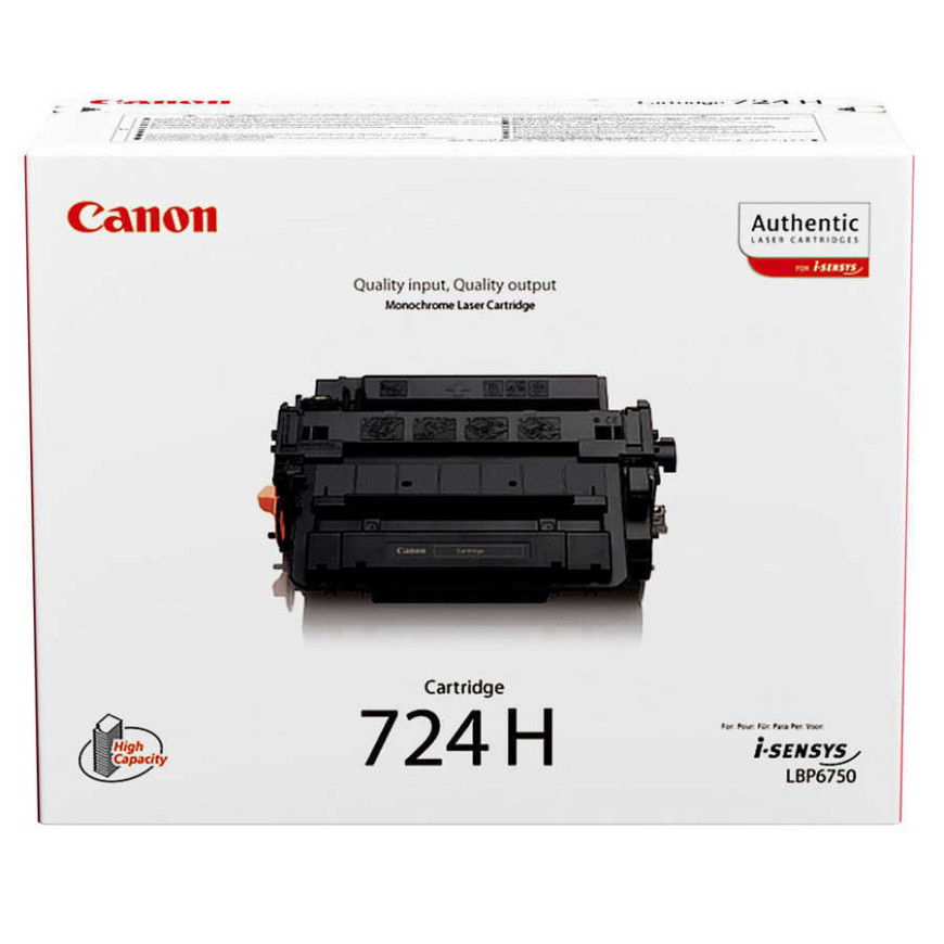 Cartouche de toner Canon CRG-724H Original Noir (3482B002AA)