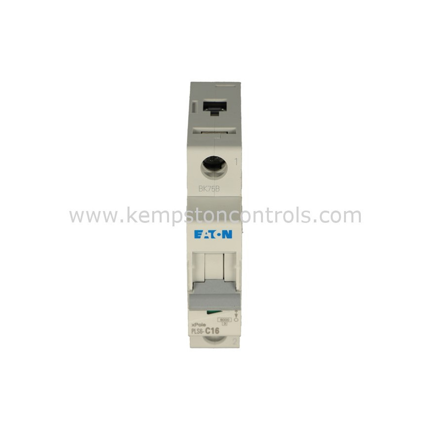 Disjoncteur modulaire Eaton 3P D 16A 6KA (PLS6-D16/3-MW)