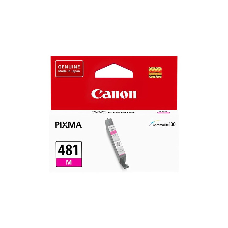 Cartouche d'encre Canon CLI-481M Original Magenta (2099C001AA)
