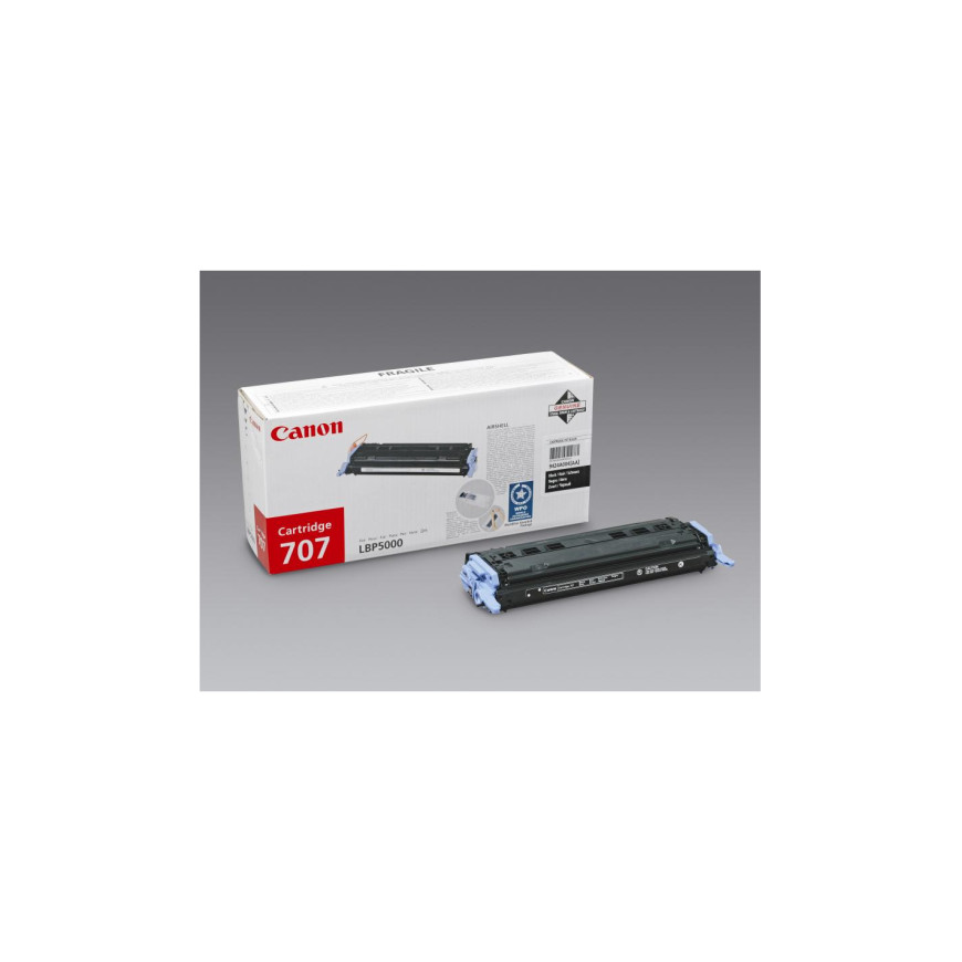 Cartouche de toner Canon 707 Black Toner Cartridge Original Noir (9424A004AA)