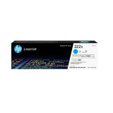 Toner HP 222X Cyan - HP d'origine (W2221X)