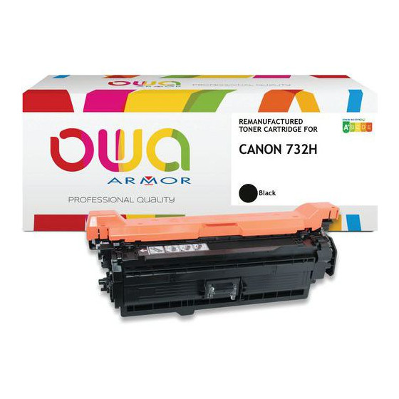 Cartouche de toner Canon 732H Original Noir (6264B002AA)
