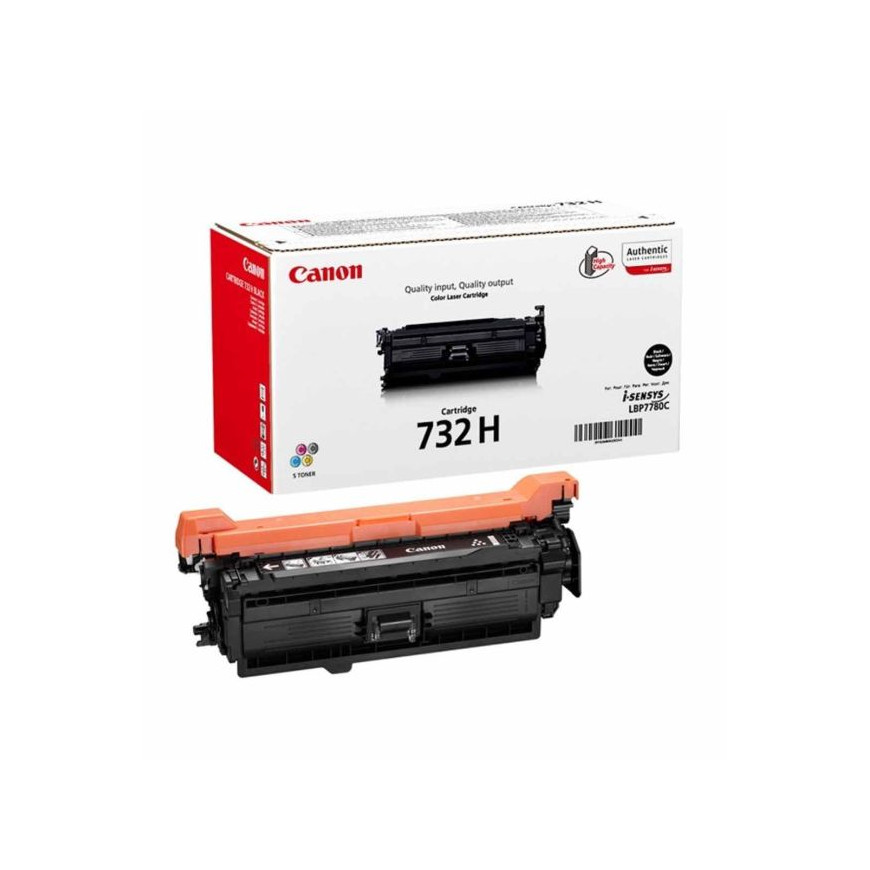 Cartouche de toner Canon 732H Original Noir (6264B002AA)