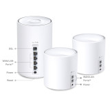 AX3000 Whole Home Mesh Wi-Fi 6 Unit SPEED: 574 Mbps at 2.4 GHz + 2402 Mbps at 5 GHz SPEC: 2× Internal (DECOX50_1-PACK)