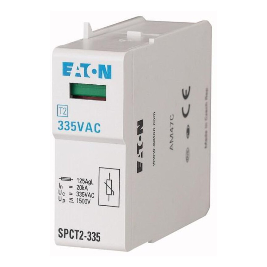 Eaton Parafoudres débrochables, 3p, 385VAC, 3x20kA (SPCT2-385/3)