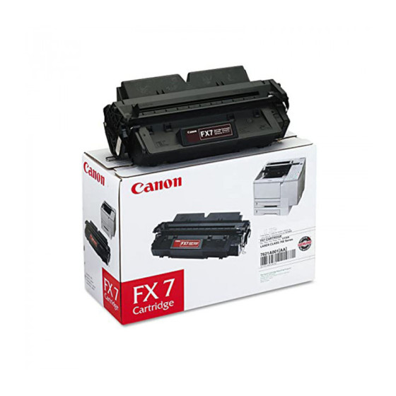Cartouche de toner Canon FX-7 Black Toner Cartridge Original Noir (7621A002AA)