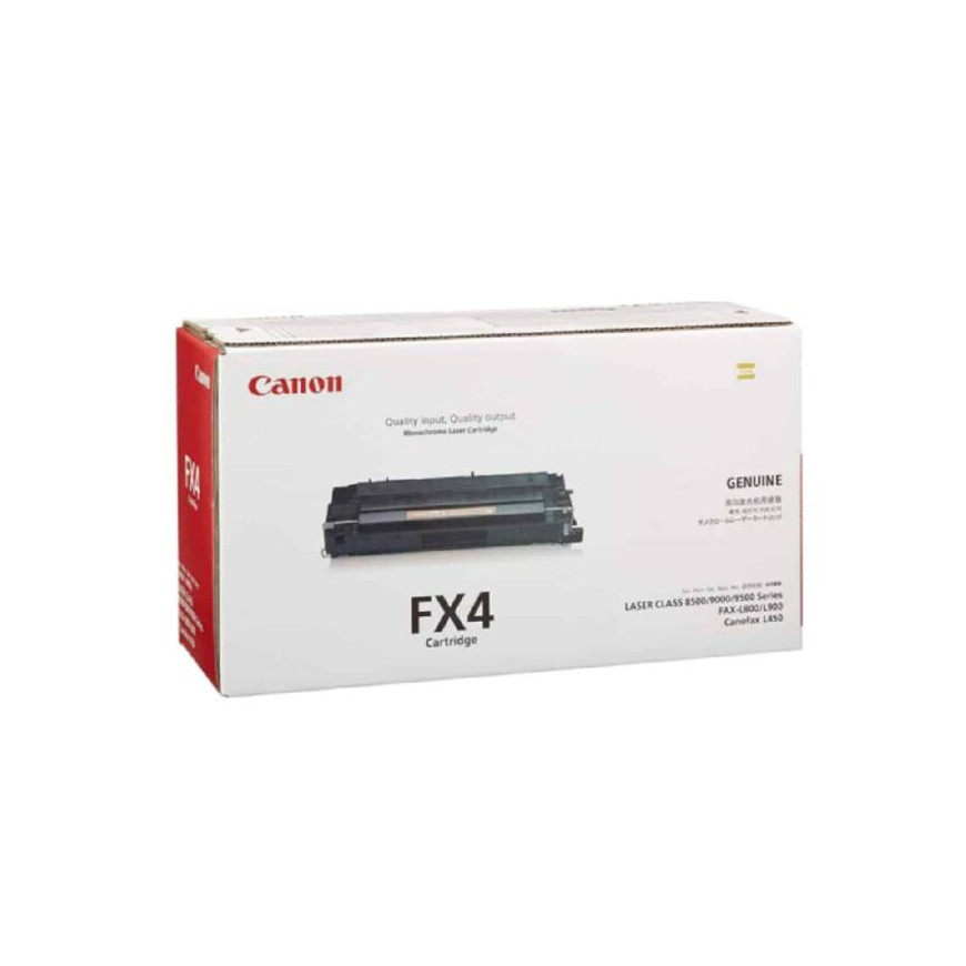 Cartouche de toner Canon FX-4 Original Noir (1558A003AA)