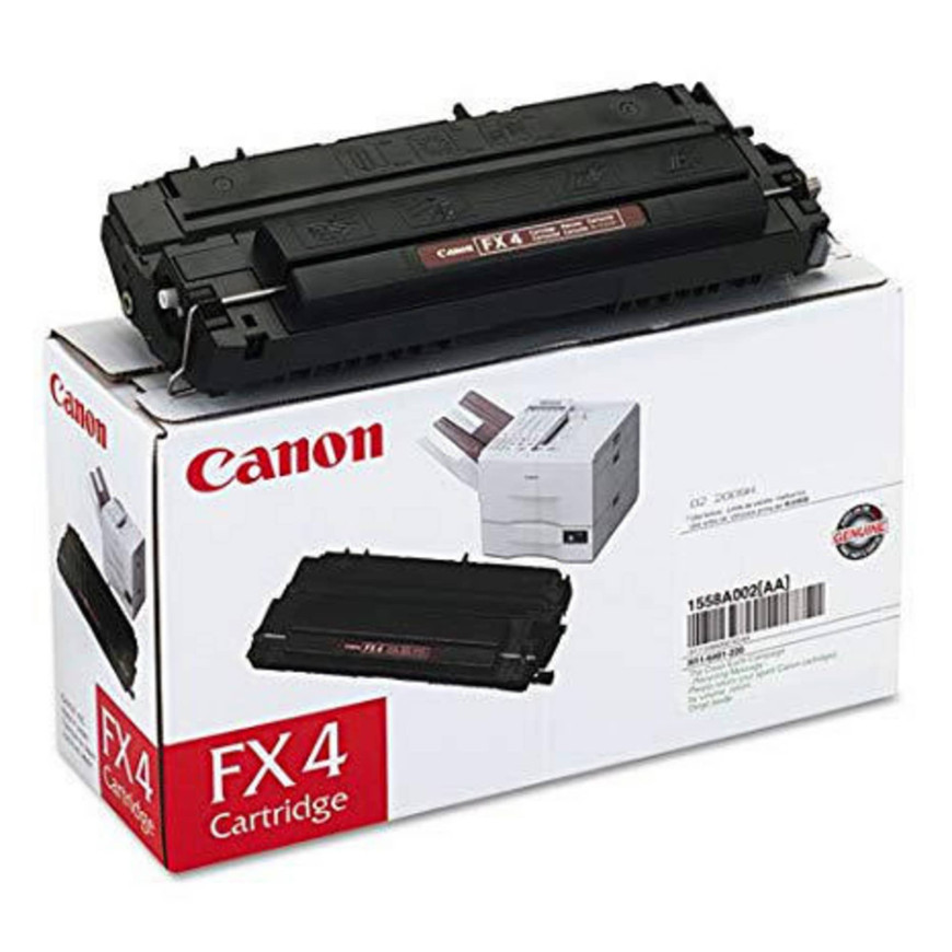Cartouche de toner Canon FX-4 Original Noir (1558A003AA)