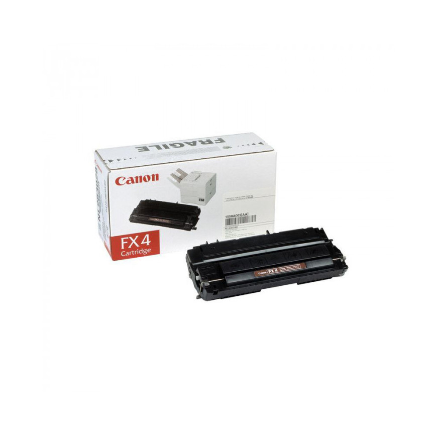Cartouche de toner Canon FX-4 Original Noir (1558A003AA)