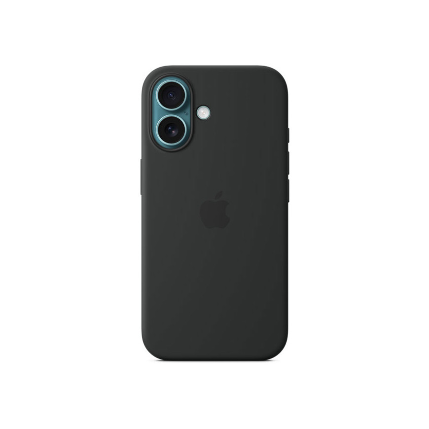Apple Silicone Case with MagSafe Noir Apple iPhone 16