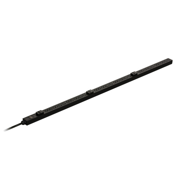 Easy PDU, Basic, Zero U, 22 kW, 230V, (30) C13 & (12) C19?IEC309
