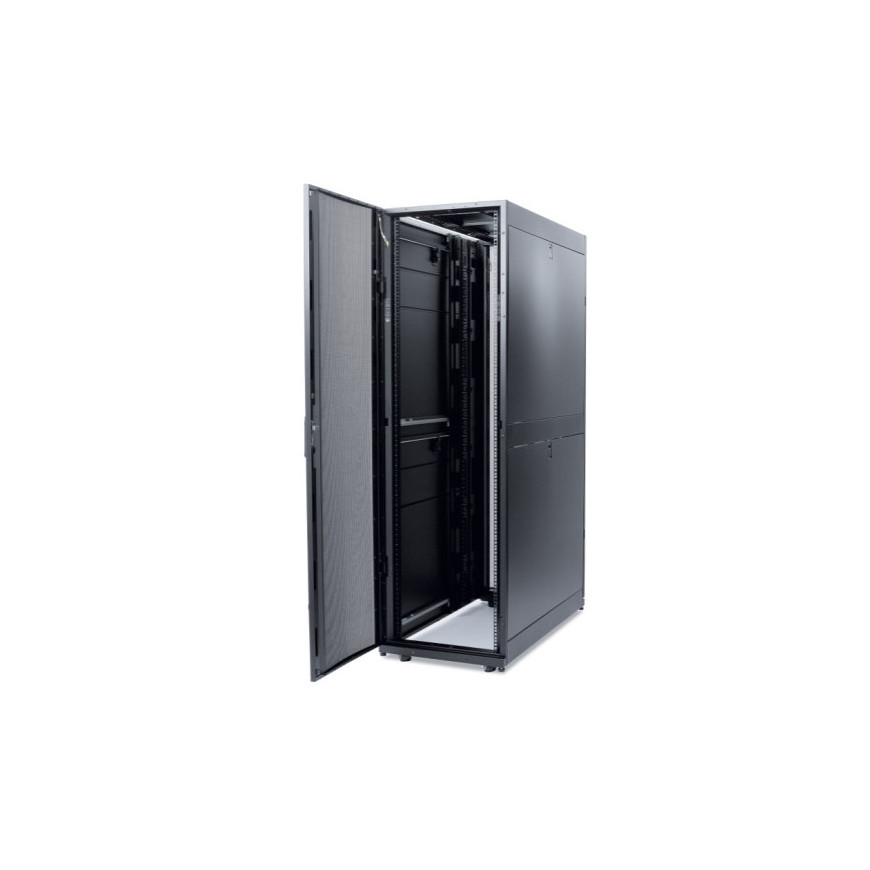 NetShelter SX 42U/600mm/1200mm Enclosure with Roof and Sides Black