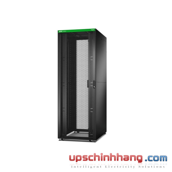 Easy Rack 800mm/48U/1100mm with Roof, Side panel,castors,feet and 4 Brackets, No Bottom, black