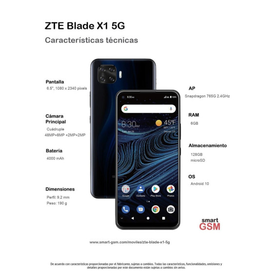 ZTE Blade X1 5G