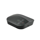 Logitech Mobile Speakerphone P710e up to 15 hours of talk time. Noise-cancelling mic and speaker offer clear sound on bo