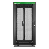 Easy Rack 600mm/24U/800mm , with Roof, Side panel,castors,feet and 4 Brackets, No Bottom, black