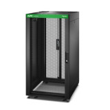 Easy Rack 600mm/24U/800mm , with Roof, Side panel,castors,feet and 4 Brackets, No Bottom, black