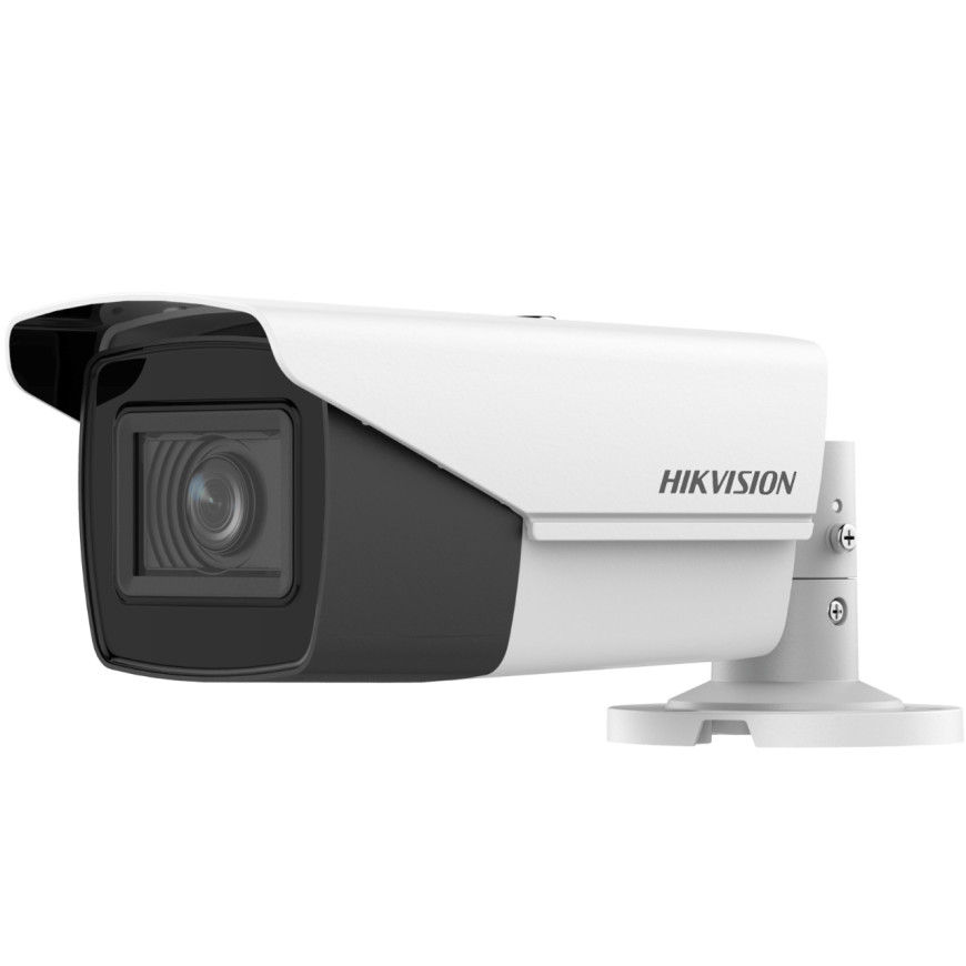 Caméra HIKVISION Externe Varifocal Motoris Bullet 8MP IP67, IR80m 12M (DS-2CE19U0T-IT3ZF(C))