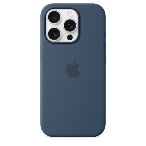 Apple Silicone Case with MagSafe Denim Apple iPhone 16 Pro