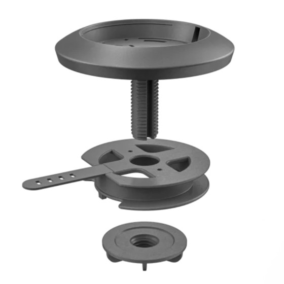 Mic Pod Mount - BLACK - N/A - N/A - WW - RALLY MIC POD TABLE MOUNT