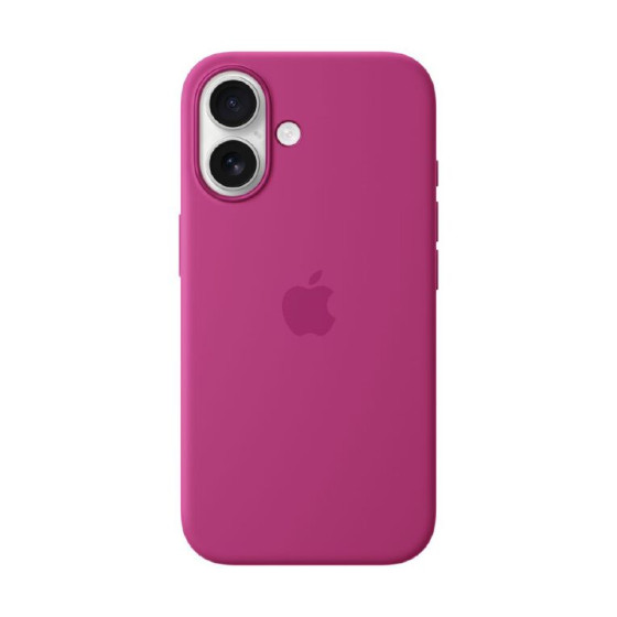 Apple Silicone Case with MagSafe Fuchsia Apple iPhone 16