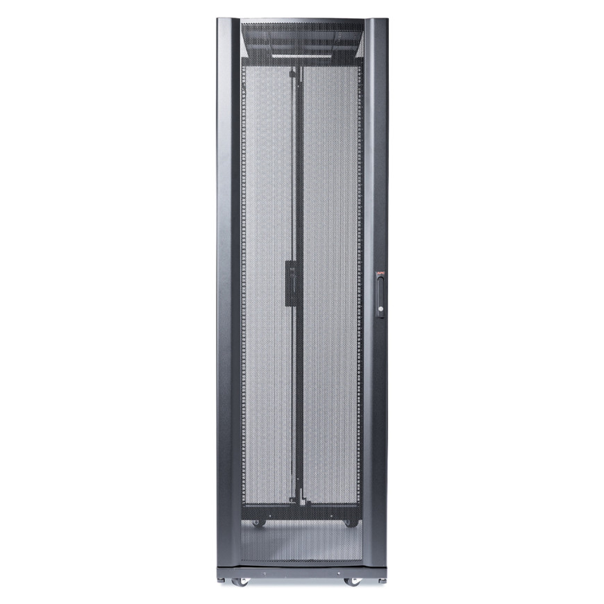 NetShelter SX 48U 600mm Wide x 1200mm Deep Enclosure with Sides Black