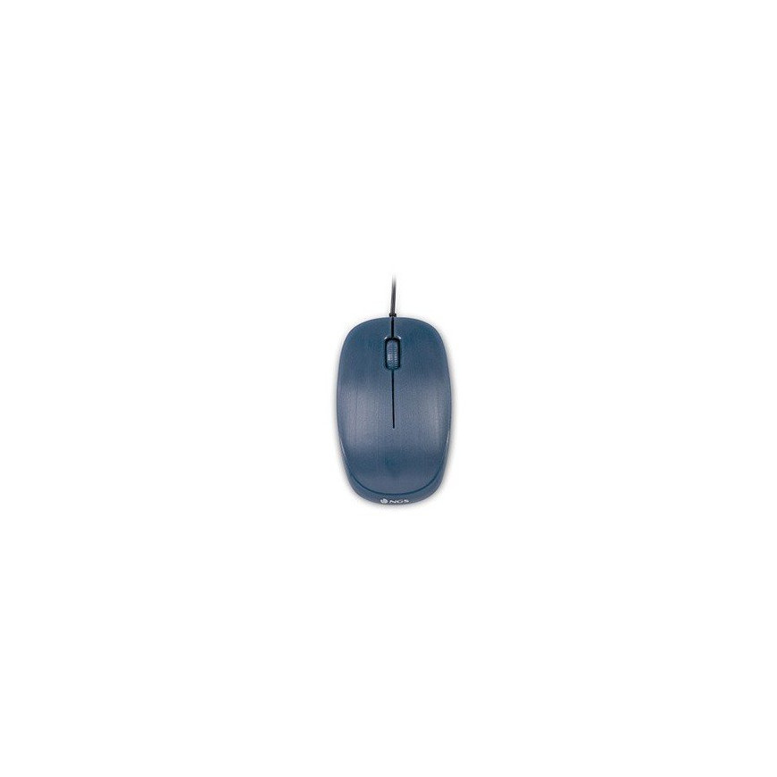 NGS optical wired mouse blue