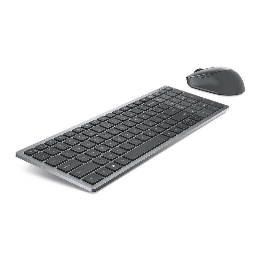 Clavier compact et souris sans fil + Bluetooth Dell Pro Plus - KM7120W - français (AZERTY)