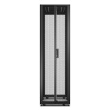 Easy Rack 600mm/42U/800mm with Roof, Side panel,castors,feet and 4 Brackets, No Bottom, black