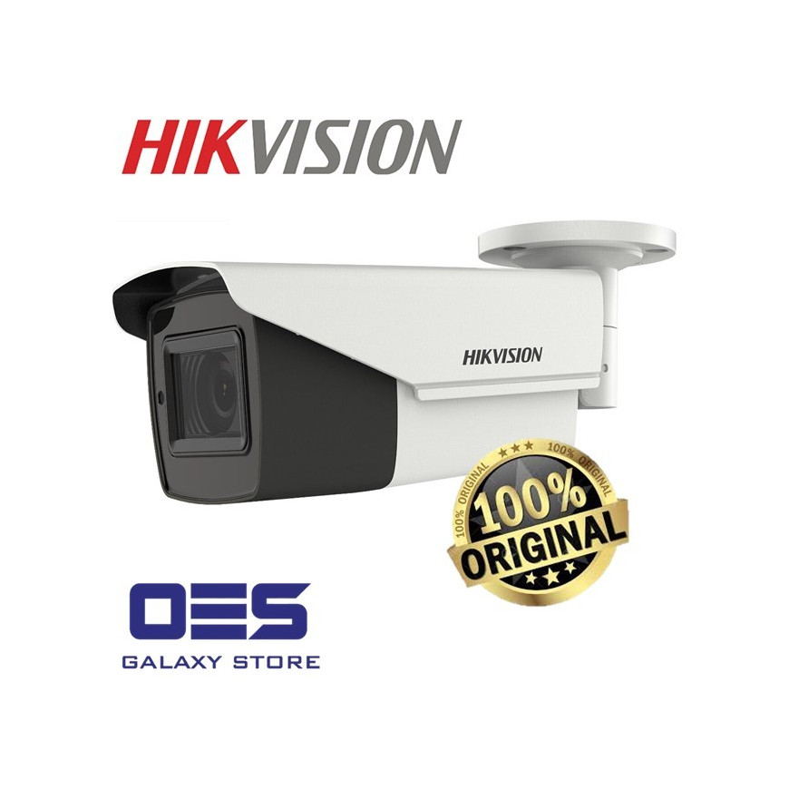 Caméra HIKVISION Externe Bullet Varifocale motorise 5MP,IP67 Smart IR 40m 12M (DS-2CE19H0T-AIT3ZF(C))