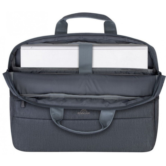 Riva 7532 Sacoche 15,6 Gris Bleu