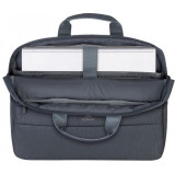 Riva 7532 Sacoche 15,6 Gris Bleu