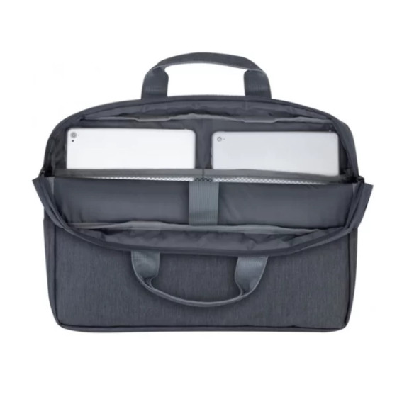 Riva 7532 Sacoche 15,6 Gris Bleu