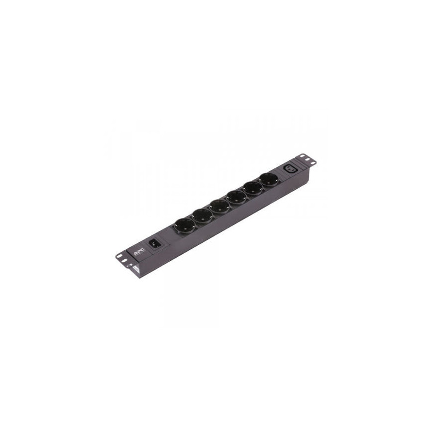 Easy PDU, Basic, 1U, 10A, 230V, (6)Schuko&(1)C13