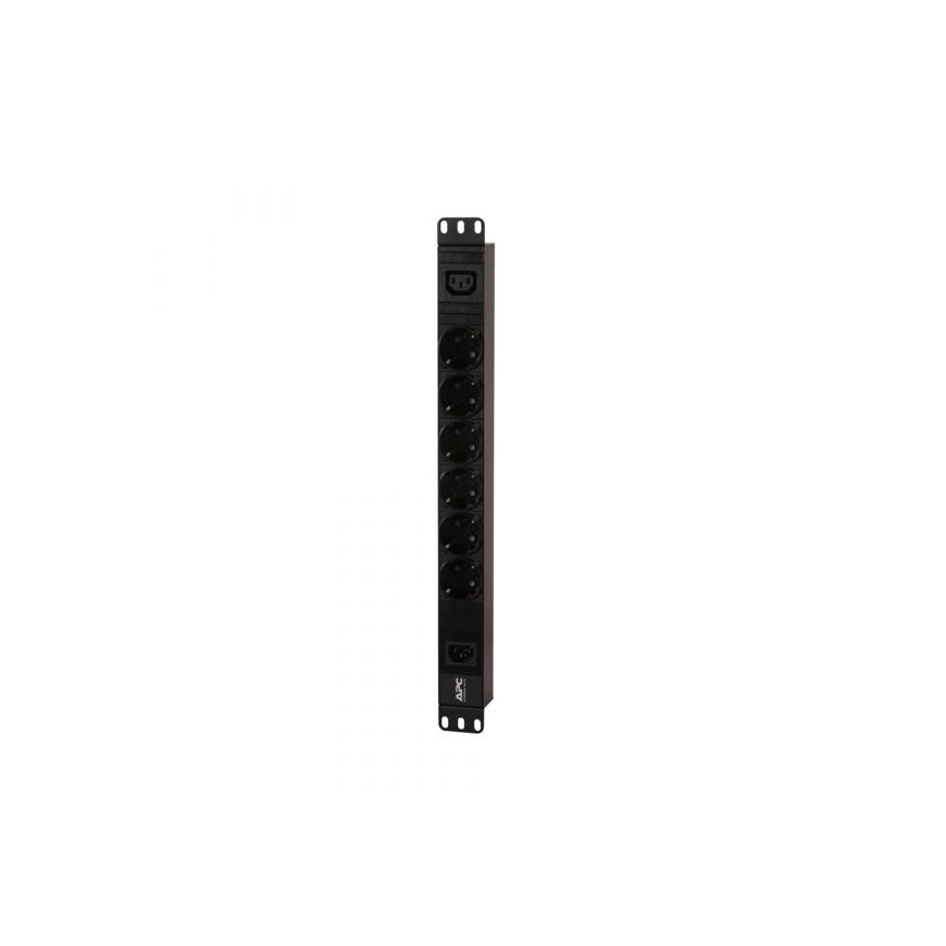 Easy PDU, Basic, 1U, 10A, 230V, (6)Schuko&(1)C13