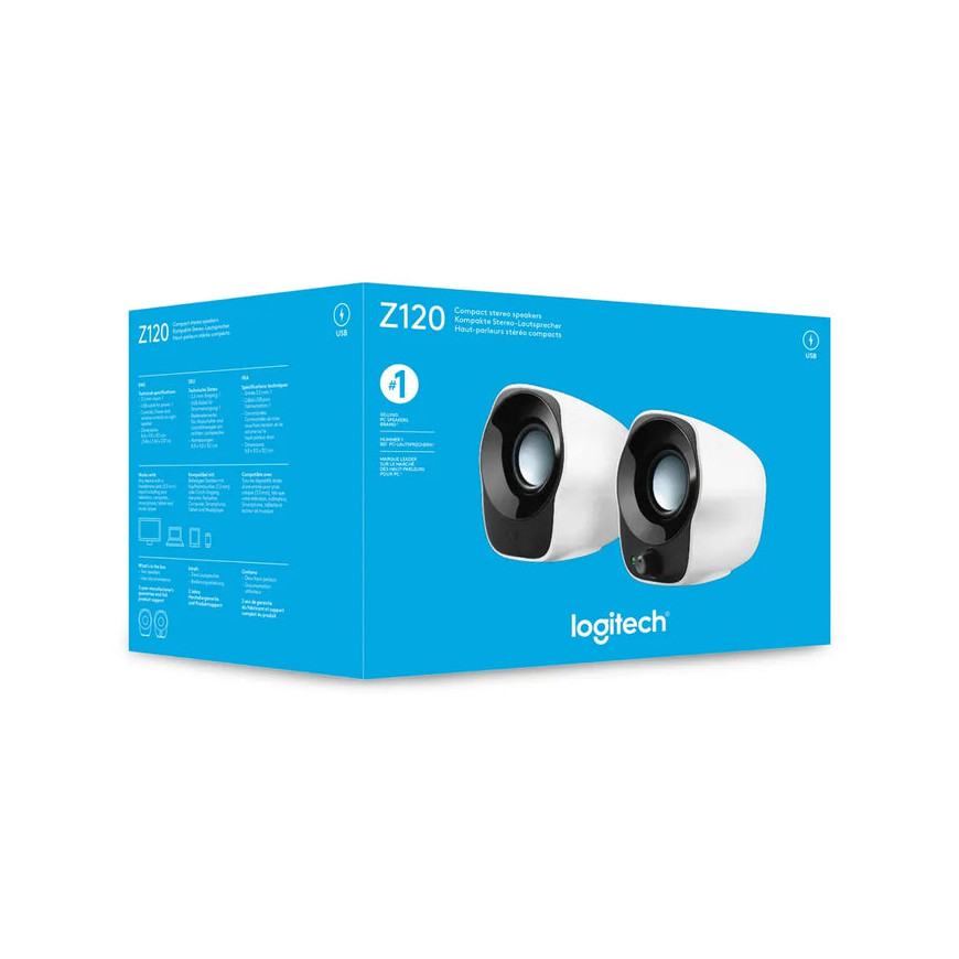 LOGITECH Stereo Speaker Z120 (Rhino2 USB) (980-000513)