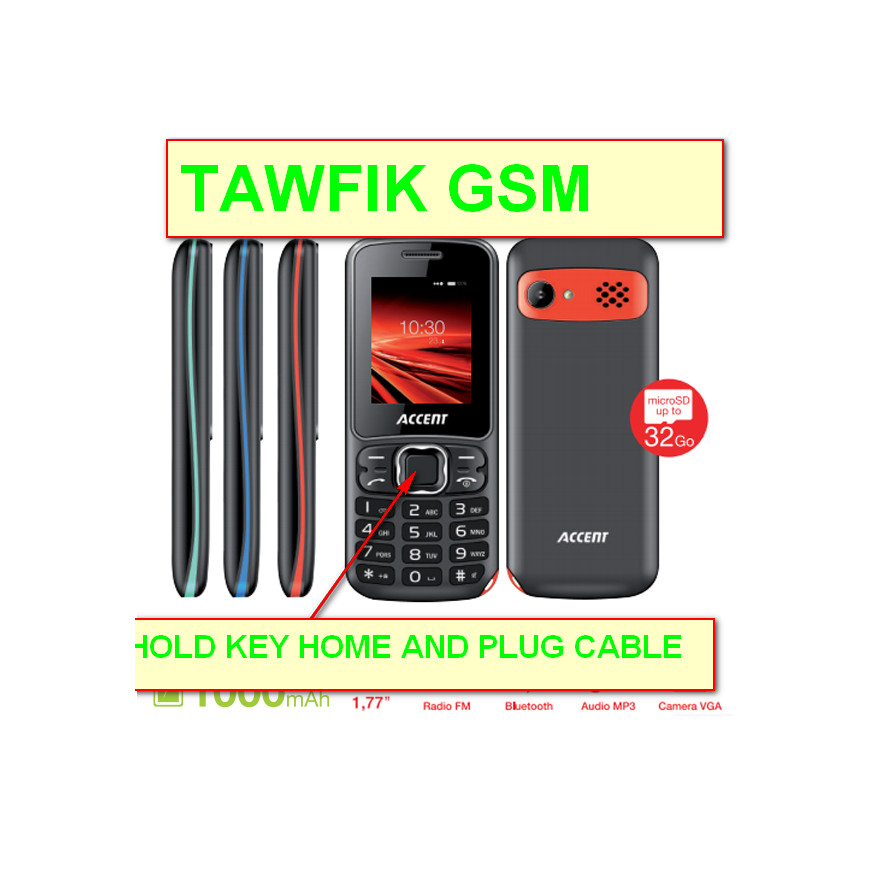 Feature phone Accent F5 2500W