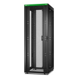 Easy Rack 800mm/48U/1200mm with Roof, Side panel,castors,feet and 4 Brackets, No Bottom, black