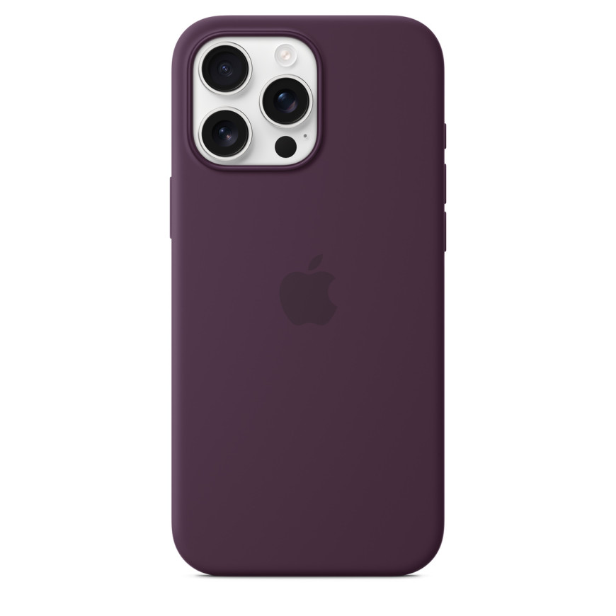 Apple Silicone Case with MagSafe Prune Apple iPhone 16 Pro