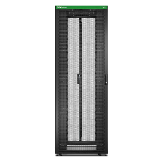 Easy Rack 600mm/48U/1000mm with Roof, Side panel,castors,feet and 4 Brackets, No Bottom, black