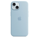Apple Silicone Case with MagSafe Bleu Orage Apple iPhone 15