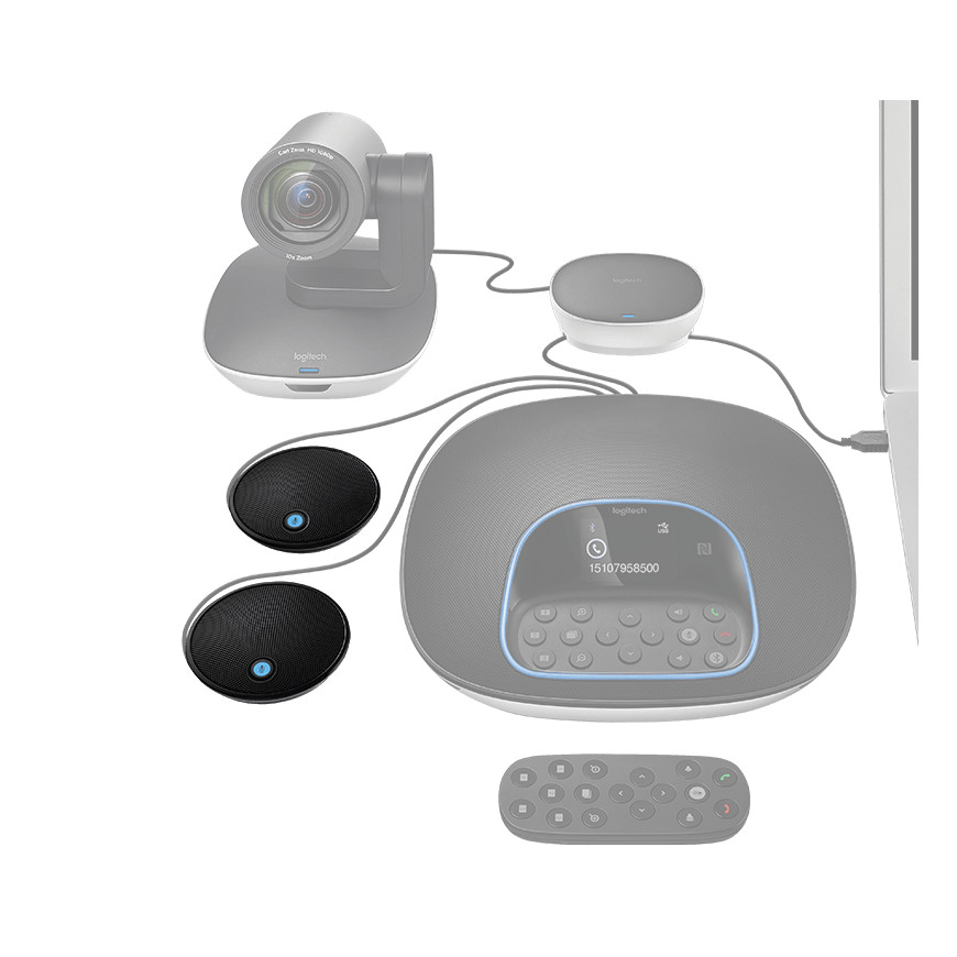 Expansion microphones for Logitech GROUP