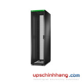 Easy Rack 600mm/48U/1100mm with Roof, Side panel,castors,feet and 4 Brackets, No Bottom, black