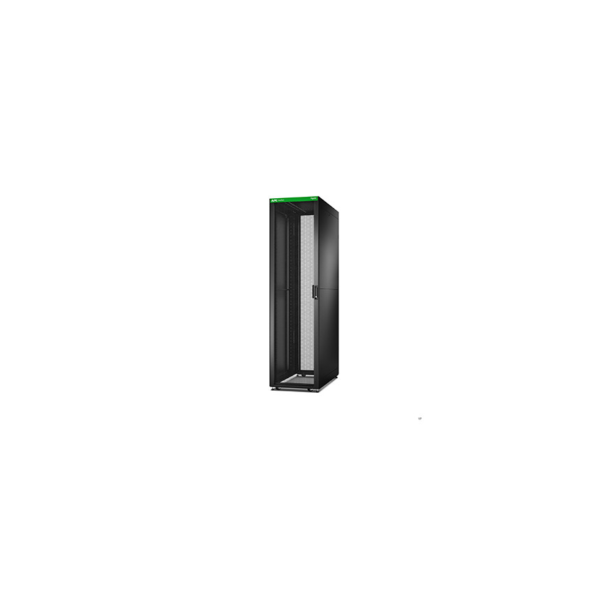 Easy Rack 600mm/48U/1100mm with Roof, Side panel,castors,feet and 4 Brackets, No Bottom, black