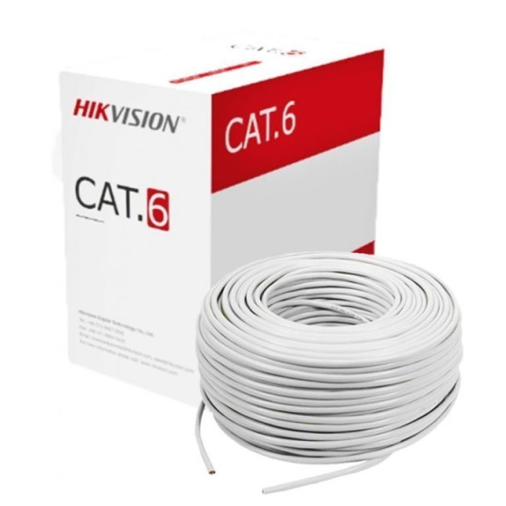HIKVISION Cable CAT6 UTP 305 m (CCA,0.565 mm) 12M (DS-1LN6U-W/CCA)