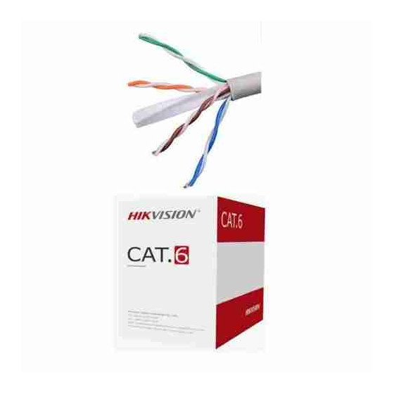 HIKVISION Cable CAT6 UTP 305 m (CCA,0.565 mm) 12M (DS-1LN6U-W/CCA)