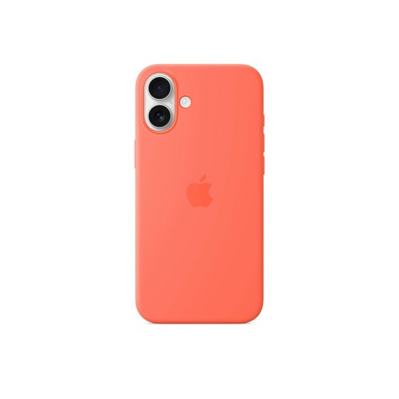Apple Silicone Case with MagSafe Tangerine Apple iPhone 16 Plus