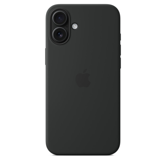 Apple Silicone Case with MagSafe Noir Apple iPhone 16 Plus