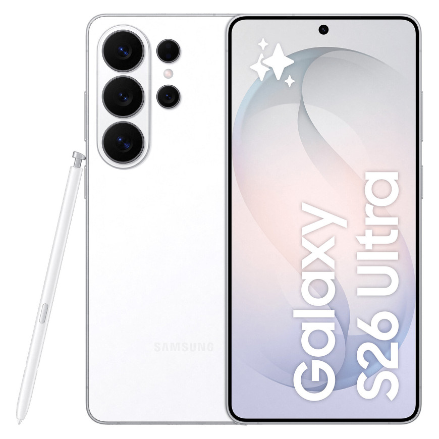 SAMSUNG GALAXY S26 ULTRA 6,9''Snapdragon 12Go 256Go 5G DS Cam av 50Mpx Cam arr 200Mpx White 12M (SM-S948BZWIMWD)