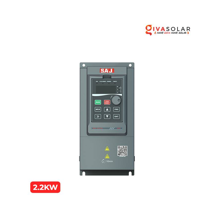 SAJ Solar Pump Inverter 3 phs/220V ,Rated AC 2.2kW, In: 9,6A 18M (PDS33-2S2R2B-E)